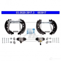 Барабанные тормозные колодки, комплект ATE LRH2EV2 03052039173 53809 69391 7 - Изображение 8