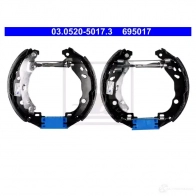 Барабанные тормозные колодки, комплект ATE 03052050173 NJC1XI 53828 69501 7 - Изображение 2