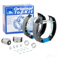 Барабанные тормозные колодки, комплект ATE 53897 1AQPTU 697 720 03052077203 - Изображение 2