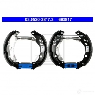 Барабанные тормозные колодки, комплект ATE IZ3SWA 03052038173 53807 693 817 - Изображение 3