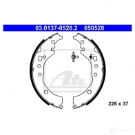 Барабанные тормозные колодки, комплект ATE 03013705282 V7999D 650 528 1193348002 - Изображение 3