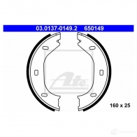 Тормозные колодки ручника, комплект ATE 03013701492 53182 OFFUR7I 65014 9 - Изображение 5