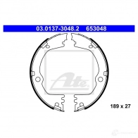 Тормозные колодки ручника, комплект ATE 03013730482 Hyundai Grand Santa Fe B7D4JCE 6 53048