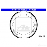 Тормозные колодки ручника, комплект ATE 03013730552 E7 HTAT Porsche 911 (997) 4 Купе 3.8 Carrera S 385 л.с. 2008 – 2011