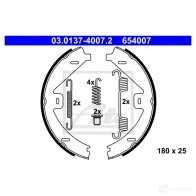 Тормозные колодки ручника, комплект ATE 03013740072 53485 ZHC6IB9 6540 07 - Изображение 7
