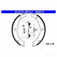 Тормозные колодки ручника, комплект ATE 6540 13 03013740132 JG8PR 53491 - Изображение 6