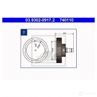 Трубка сапуна ATE DQF91 54894 74 0110 03930209172 - Изображение 2