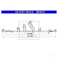 Трос ручника, стояночного тормоза ATE 1437251869 FLH ZH 24372716132