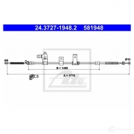Трос ручника, стояночного тормоза ATE 24372719482 Toyota Prius IFPGV0B 58194 8