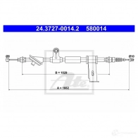 Трос ручника, стояночного тормоза