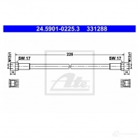 Шланг цилиндра сцепления ATE 62949 331 288 24590102253 4TFMC7 - Изображение 6