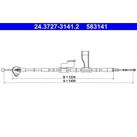 Тросик, cтояночный тормоз ATE Hyundai i10 (BA, IA) 2 Хэтчбек 24.3727-3141.2 H 2TYJ7