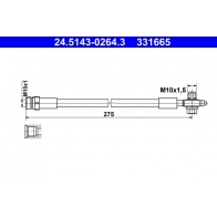 Тормозной шланг ATE 24.5143-0264.3 R68 V0 Seat Leon (5F1) 3 Хэтчбек 1.8 TSI 180 л.с. 2013 – 2024