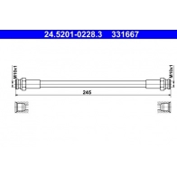 Тормозной шланг ATE 24.5201-0228.3 Opel Corsa (D) 4 Хэтчбек 1.2 LPG (L08. L68) 75 л.с. 2009 – 2011 85CUBT N