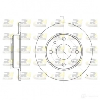 Тормозной диск ROADHOUSE DSX61100 0 1UVQ4T 6110.00 1460674 - Изображение 4