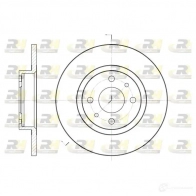 Тормозной диск ROADHOUSE DSX619 100 6191.00 ZD00ZB2 1461281 - Изображение 4