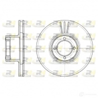 Тормозной диск ROADHOUSE D SX600910 6009.10 1460482 32E93B