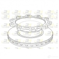 Тормозной диск ROADHOUSE NSX1084.20 Fiat Ducato (230) 1 Автобус 1.9 TD Combinato 80 л.с. 1994 – 2002 NSX108420 10 84.20