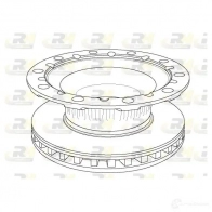 Тормозной диск ROADHOUSE 1176 .20 NSX1176.20 Opel Astra (F) 1 Хэтчбек 1.7 D (F08) 57 л.с. 1991 – 1992 NSX117620