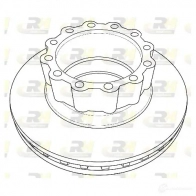 Тормозной диск ROADHOUSE NSX122920 Citroen C5 2 (RC, RE, PF3) 2004 – 2008 1229 .20 NSX1229.20