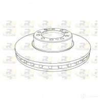 Тормозной диск ROADHOUSE 119 3.20 Audi TT (8J) 2 2006 – 2014 NSX119320 NSX1193.20