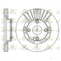 Тормозной диск ROADHOUSE 6812.10 DSX681 210 Skoda Octavia (A7, 5E5) 3 Универсал 1.8 TSI 4x4 180 л.с. 2012 – 2025 4AF5L