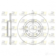 Тормозной диск ROADHOUSE 54ZCQ8 Citroen C4 Picasso 2 (H, EMP2) Минивэн 1.6 BlueHDi 100 99 л.с. 2014 – 2025 DSX 6155500 61555.00
