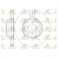 Тормозной диск ROADHOUSE R9O009 Bmw 7 (E65, E66, E67) 4 Седан 4.4 745 d 300 л.с. 2005 – 2005 61132.10 DS X6113210