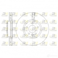 Тормозной диск ROADHOUSE Volkswagen Multivan (T5, 7HM) 1 Минивэн 2.0 BiTDI 4motion 180 л.с. 2009 – 2015 61420.10 DSX61420 10 V10WT0