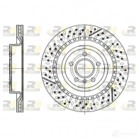 Тормозной диск ROADHOUSE DS X6174410 Mercedes GL (X166) 2 Внедорожник 5.5 GL 63 AMG 4 matic (1674) 558 л.с. 2012 – 2025 61744.10 BP2ZC53