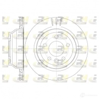 Тормозной диск ROADHOUSE 4IRN2 DSX6 116010 Volkswagen Multivan (T5, 7HM) 1 Минивэн 3.2 V6 235 л.с. 2004 – 2009 61160.10