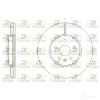 Тормозной диск ROADHOUSE 61534.10 Opel Mokka (X) 1 Кроссовер 1.6 CDTI (76) 136 л.с. 2015 – 2025 DSX615341 0 IGD0A7