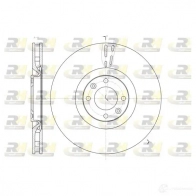 Тормозной диск ROADHOUSE 61470.10 PFBA3 Citroen DS5 1 (PF2) Хэтчбек 1.6 THP 200 200 л.с. 2011 – 2015 DSX614 7010