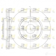 Тормозной диск ROADHOUSE DSX6 98610 6986.10 Honda CR-V 2 (RD) Кроссовер 2.2 CTDi (RD9) 140 л.с. 2005 – 2006 3J6MXIM