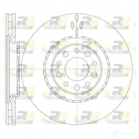 Тормозной диск ROADHOUSE Jeep Cherokee (KL) 5 Внедорожник 3.2 V6 4x4 272 л.с. 2013 – 2025 6965.10 YPQAG DSX696 510