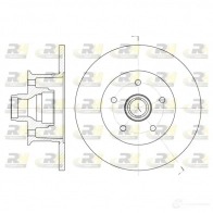 Тормозной диск ROADHOUSE DSX646 800 8VM7ME 6468.00 Volkswagen Transporter (T3) 3 Автобус 2.1 112 л.с. 1984 – 1992