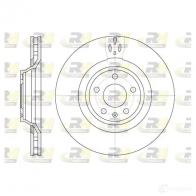Тормозной диск ROADHOUSE BNCZBFZ 6942.10 D SX694210 Audi A6 (C6) 3 Универсал