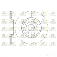 Тормозной диск ROADHOUSE Skoda Superb (3T5) 2 Универсал 3.6 V6 4x4 260 л.с. 2009 – 2015 4FS4NV 6791.10 DSX6 79110