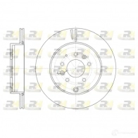 Тормозной диск ROADHOUSE Mazda CX-7 (ER) 1 Кроссовер 2.3 MZR DISI Turbo AWD 258 л.с. 2007 – 2009 DSX6 140210 61402.10 2Z9VNON