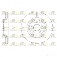 Тормозной диск ROADHOUSE DS X6151210 61512.10 CRO4OMY Jeep Grand Cherokee (WK, WK2) 4 Внедорожник 5.7 V8 4x4 352 л.с. 2010 – 2025