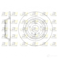 Тормозной диск ROADHOUSE 61577.00 Mercedes M-Class (W166) 3 Кроссовер 2.1 ML 250 CDI / BlueTEC 4 matic (1604. 1603) 204 л.с. 2011 – 2015 DSX6157 700 0Z8MW4L
