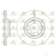 Тормозной диск ROADHOUSE OGNOTMZ DSX62 4710 1461339 6247.10