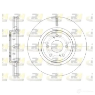 Тормозной диск ROADHOUSE Honda CR-V 4 (RM) Кроссовер 1.6 i DTEC (RE6) 120 л.с. 2013 – 2025 DSX 6165810 61658.10 MZ882