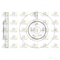 Тормозной диск ROADHOUSE DSX616071 0 61607.10 Honda Accord 8 (CW) Универсал 2.2 i DTEC (CW3) 180 л.с. 2008 – 2025 Z3B3D6