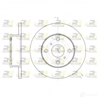 Тормозной диск ROADHOUSE DO9PEK2 DSX640 100 6401.00 Toyota Corolla (E100) 7 Хэтчбек 5д