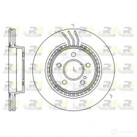 Тормозной диск ROADHOUSE D SX6107110 61071.10 6D9GD6 Mercedes C-Class (C204) 3 Купе 1.8 C 200 CGI (2048) 184 л.с. 2011 – 2025