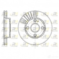 Тормозной диск ROADHOUSE DSX6834 10 6834.10 BEF61T Mazda Demio (DW) 1 Хэтчбек 1.3 i 16V 72 л.с. 1996 – 2000
