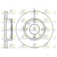 Тормозной диск ROADHOUSE 1460745 08YVL DSX6116 210 61162.10