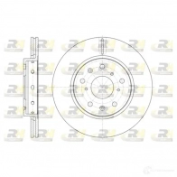 Тормозной диск ROADHOUSE Suzuki Swift (MZ, EZ) 2 Хэтчбек 1.3 DDiS (RS 413D) 69 л.с. 2005 – 2025 WUN4UMA DSX6 141710 61417.10