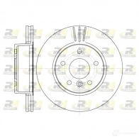 Тормозной диск ROADHOUSE DSX65031 0 Land Rover Range Rover 2 (P38A) 1994 – 2002 QCUTHMX 6503.10